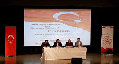 "Sanal dünyanın sarmalında vatan" paneline yoğun ilgi