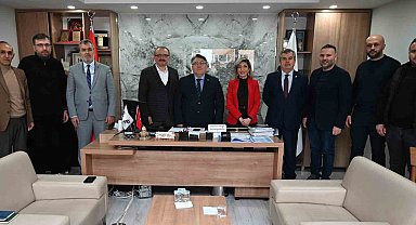 Rektör Özölçer'den Başkan Aktarı'ya ziyaret