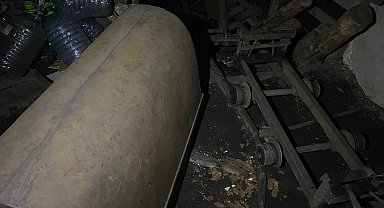 Ruhsatsız işletilen maden ocağı imha edildi
