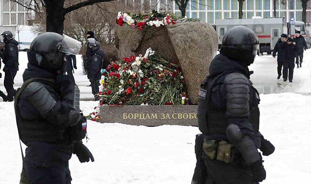 Rusya'da Navalny protestolarında 154 kişiye hapis cezası