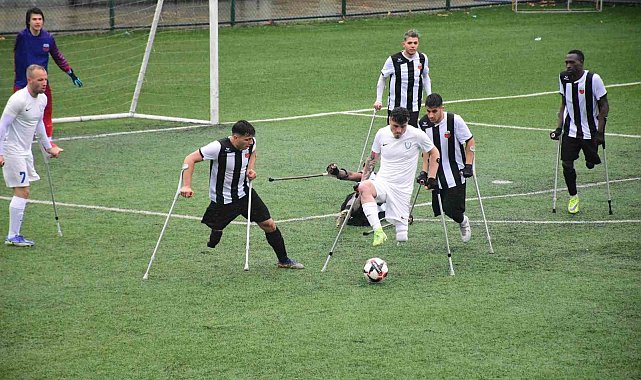 Şahinbey Ampute'den net skor 4-0