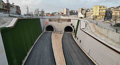 Şahinbey belediyesi 100. yıl tünelleri´nde adım adım sona doğru