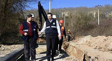Sakarya Şehir Hastanesi'nin 21 Milyon TL'lik altyapısında çalışmalar sürüyor