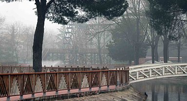 Sakarya'da sis manzarası