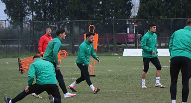Sakaryaspor, Bodrumspor müsabakasının hazırlıklarını sürdürdü