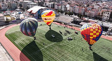 Salda Gölü'nün muhteşem manzarası sıcak hava balonlarıyla birleşecek