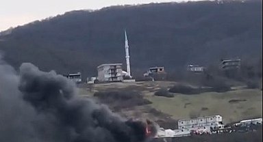 Samsun Şehir Hastanesi şantiyesinde korkutan yangın