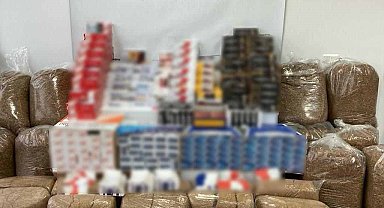 Samsun'da 1 ton 360 kilo kaçak tütün ele geçirildi
