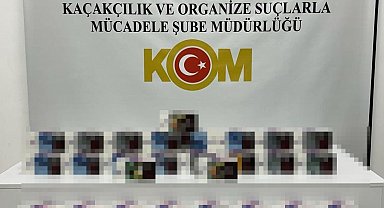 Samsun'da 15 bin adet sahte bandrollü boş makaron ele geçirildi