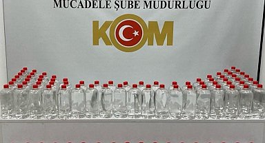 Samsun'da 160 litre etil alkol ele geçirildi