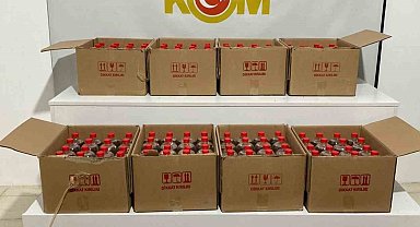 Samsun'da 240 litre etil alkol ele geçirildi