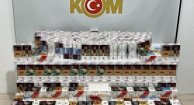 Samsun'da 54 bin 800 adet makaron ele geçirildi