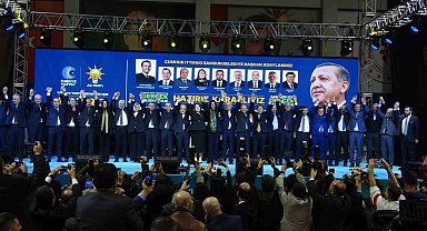Samsun'da Cumhur İttifakı adayları tanıtıldı
