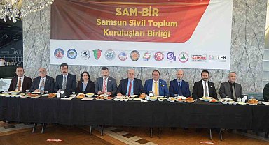 Samsun'da hemşehri dernekleri SAM-BİR çatısı altında birleşti