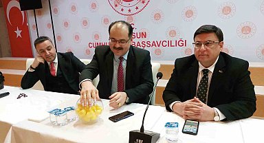 Samsun'da İl Seçim Kurulu için birinci asıl üye kura çekimi yapıldı