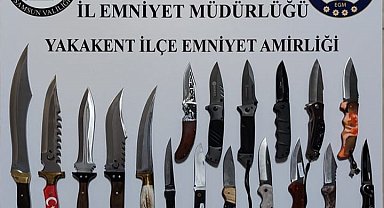 Samsun'da polis ekipleri uyuşturucu madde ele geçirdi