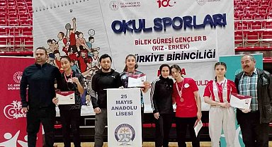 Samsunlu öğrencinin bileği bükülmedi