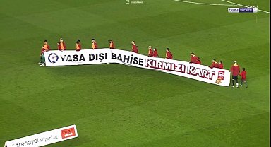 Samsunspor-Galatasaray maçında "yasa dışı bahise kırmızı kart"