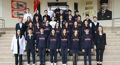 SANKO Okulları'nın 12 projesi TÜBİTAK bölge finallerine gidiyor