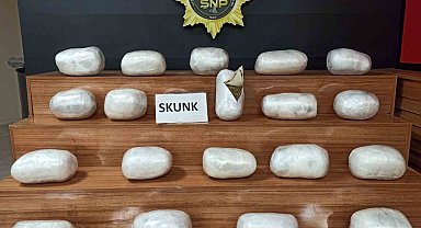 Şanlıurfa'da 20 kilogram uyuşturucu ele geçirildi