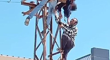 Şanlıurfa'da feci olay: Tırmandığı elektrik direğinde akıma kapıldı