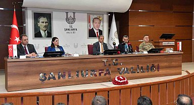 Şanlıurfa'da seçim güvenliği toplantısı gerçekleştirildi