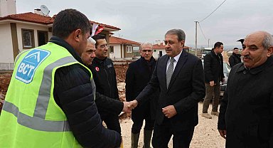 Şanlıurfa'da yapımı tamamlanan köy evleri kura ile sahiplerine teslim edilecek
