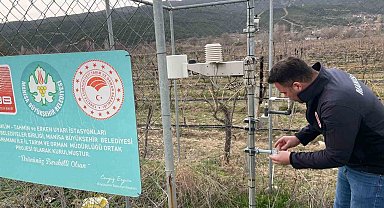 Sarıgöl'de erken uyarı ve tahmin istasyonlarının bakımı yapıldı
