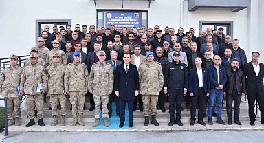 Sason Kaymakamı, güvenlik korucularını dinledi