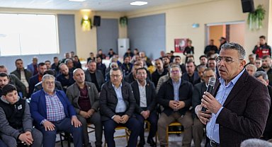 Savaş, seçim çalışmalarına Köşk'te devam etti