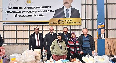 Savaştepe'de Yücel Yılmaz'a sevgi seli