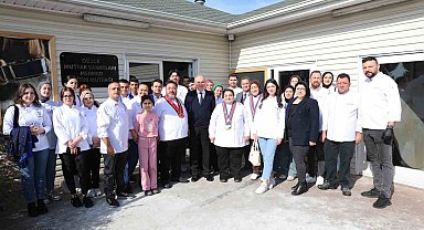 Şefler mutfak sanatları merkezine hayran kaldı