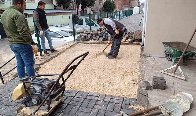 Şehir genelinde tadilat çalışmaları devam ediyor