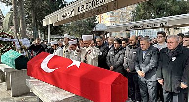 Şehit kılavuz kaptan Oğuz Kök, son yolculuğuna uğurlandı