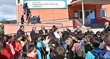 Şehit Salih Ay'ın adı okuduğu okula verildi