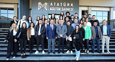 Serkan Kaptan, GAÜN öğrencilerine tecrübelerini anlatı
