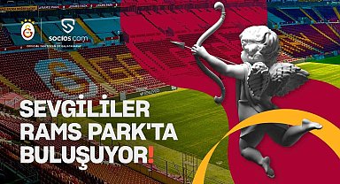 Sevgililer, RAMS Park'ta buluşuyor