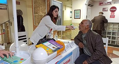 Sigarayı Bırakma Günü'nde vatandaşlara karbonmonoksit ölçümü yapıldı