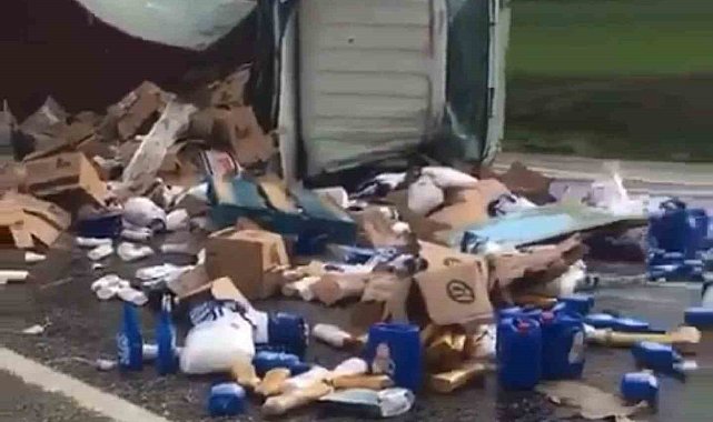 Siirt'te kamyonet devrildi: 1 yaralı