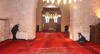 Siirt'te Ramazan ayı öncesi camilerde temizlik çalışması başlatıldı