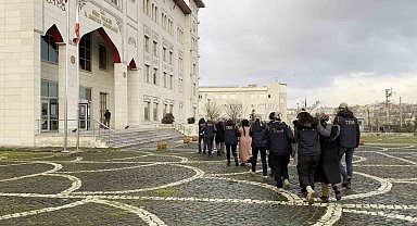 Siirtte PKKKCK propagandası yapan 13 şüpheli gözaltına alındı