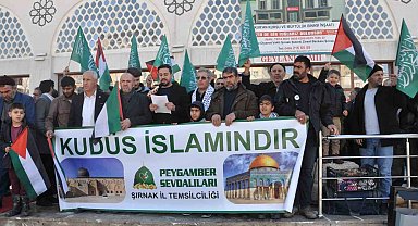 Şırnak'ta İsrail saldırılarına tepkiler devam ediyor
