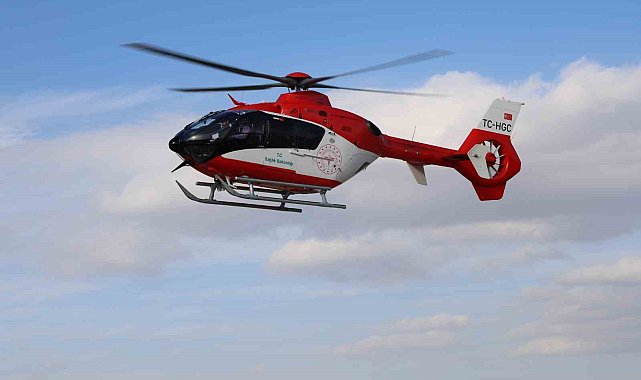 Sivas'a yeniden Ambulans helikopter tahsis edildi