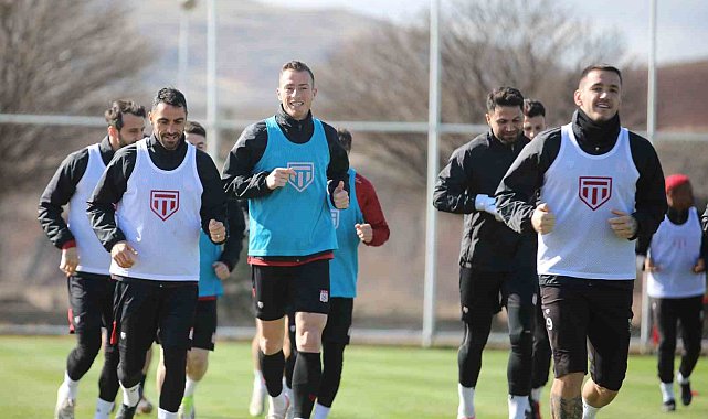 Sivasspor, Hatay maçının taktiğini çalıştı