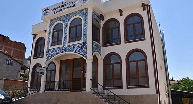 Söğüt Belediye Hamamı hizmete açıldı