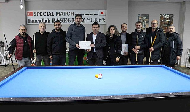 Spor tesislerine teşekkür belgesi