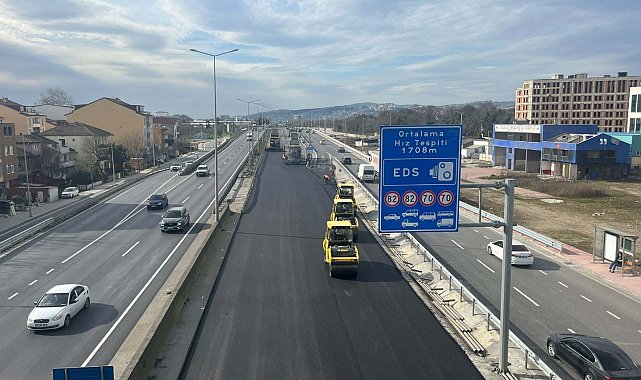 Stadyum yolunda İstanbul istikameti trafiğe açıldı