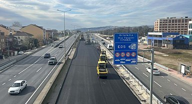 Stadyum yolunda İstanbul istikameti trafiğe açıldı