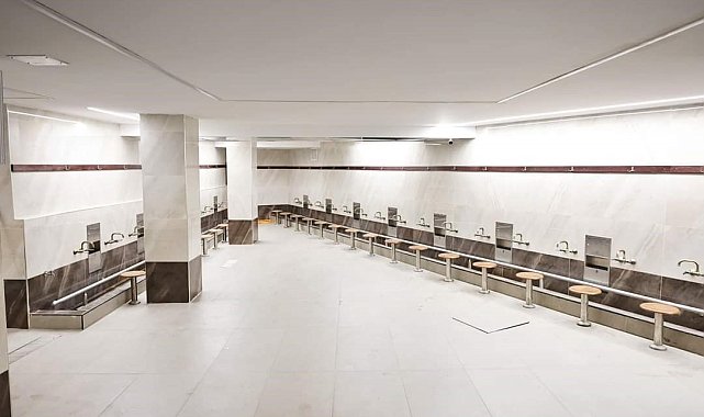 Sultangazi'de cami abdesthaneleri yenilendi