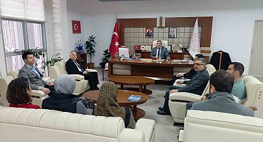 Sünnetci ile projelerini görüştüler